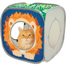 Kitty City Pop-Up Cat Cube Play