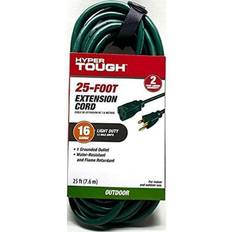 Best Electrical Cables Hyper tough 25ft 16/3 green outdoor extension cord