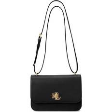 Lauren Ralph Lauren Handbags Lauren Ralph Lauren Sophee Small Leather Convertible Bag Black Black