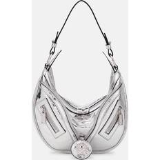 Versace Bags Versace Silver Small Repeat Bag 1E01P Silver/Pa UNI