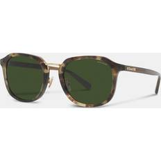 Coach Rounded Geometric Green Tortoise one