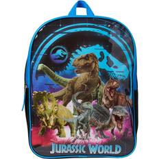 Fast Forward Jurassic World 15" Backpack Dinosaurs T-Rex Velociraptor Carnotaurus Boys Kids
