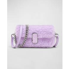 Marc Jacobs Skuldertasker Marc Jacobs Purple 'The Mini Faux-Fur' Bag 533 Lilac UNI