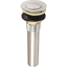 Kingston Brass KB6001 Complement Push-Up Drain with Overflow Polished