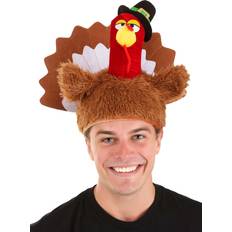 Vert Chapeaux Elope Gobbler Plush Costume Hat