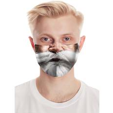 Grau Masken Santa's Beard Face Mask Pink/Gray