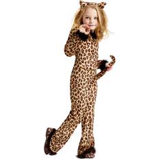 Vestidos de fiesta Fun World Pretty Leopard Girls Costume