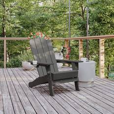 Gray Sun Chairs Flash Furniture Newport Adirondack