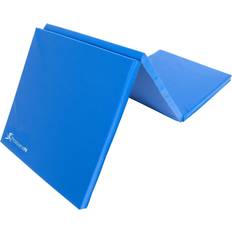 ProsourceFit Tri-Fold Folding Exercise Mat 6 x 2 in Blue