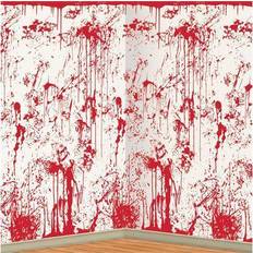 Rosso Decorazioni Gonfiabili Beistle Bloody Wall Backdrop