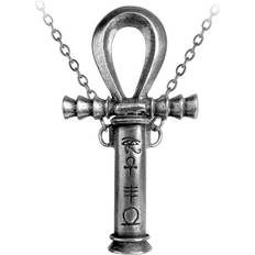 Alchemy of England Gothic Ankh the Dead Pendant Halsband Unisex silverfärgad