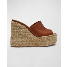 Christian Louboutin Women Espadrilles Christian Louboutin Ariella Platform Wedge Espadrille Slide