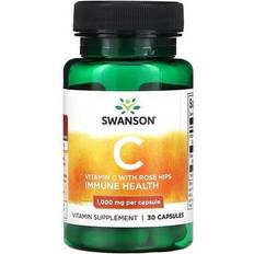 Swanson Vitamins & Minerals Swanson Premium C-1000 Vitamin C with Rose Hips 1000