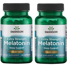 Melatonin 5mg Swanson Melatonin 5 mg 60 Kapslar 60 st