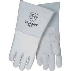 White Work Gloves Tillman 750 Premium Top Grain Elkskin Welding Gloves