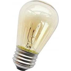 Candle Incandescent Lamps Sival 11s14 sign light bulb s14 11 watts, clear, pack of 20