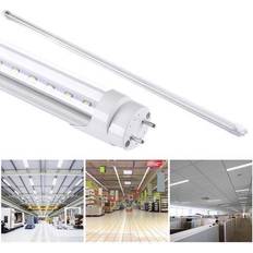 Fluorescent Lamps on sale Yescom T8 fluorescent replacement led light tube 4ft lamp bulb 6500k clear cover 18w