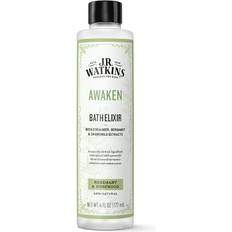 Bains Moussants Elixir JR Watkins Awaken Bath Bain Liquide au Romarin et Bois de Rose 6 oz