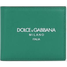 Dolce & Gabbana Calfskin bifold wallet with logo