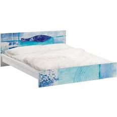 Blu Paraurti Papier Adhésif Pour Meuble Malm Lit Pesce Nel Blu