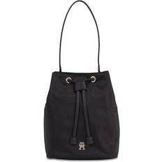 Tommy Hilfiger Sacs à main Tommy Hilfiger Sac à main Poppy Bucket AW0AW15218 Noir