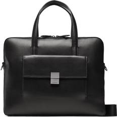 Calvin Klein Datorväskor Calvin Klein Faux Leather Laptop Bag BLACK One Size