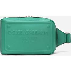 Dolce & Gabbana Calfskin belt bag with raised logo