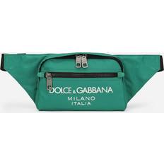 Dolce & Gabbana Woman Bum Bags Dolce & Gabbana Small nylon belt bag with rubberized logo