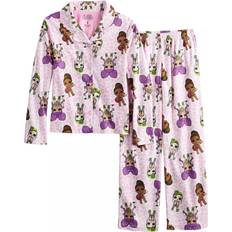 AME Sleepwear Fun LOL Girls Coat Set Brown/Pink/Purple