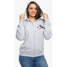 Disney & minnie mouse hoodie sweatshirt front back zip women's plus