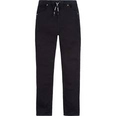 Levi's Boys' Skinny Fit Pull On Jeans, Black