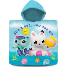Kids licensing Gabbys Dollhouse cotton poncho towel
