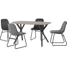 Dining Sets SECONIQUE Grey Athens Dining Set