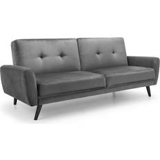 Julian Bowen Monza Dark Sofa