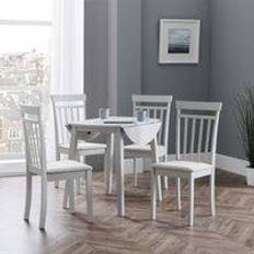 Julian Bowen Dining Sets Julian Bowen Coast Round Drop Leaf Dining Set