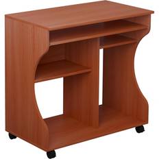 Furniture Homcom Movable Computer Writing Desk