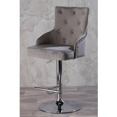 Bar Stools Shankar Rocco Brushed Bar Stool