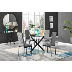 Novara Box Novara Black Leg Dining Table