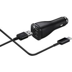 Samsung Dual Fast Car Charger 45w & 15w Ep-l5300xb Black