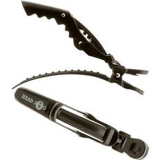 Black Hair Clips Head Jog Dino Klipz Black Box of 4