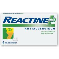 Reactine duo Retardtabletten 6 Retard-Tabletten 6 Stk. Tablette