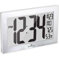 Marathon Atomic Self Setting Self Adjusting With Stand Wall Clock