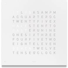 Qlocktwo Classic White Pepper 45cm Wall Clock