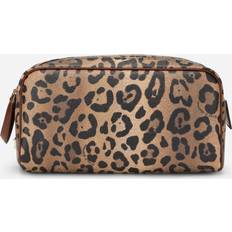 Oro Accessori per cuffie Dolce & Gabbana Airpods Case In Leopard-Print Crespo