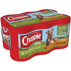 Chappie Dog Tins Chicken & Rice 6x412g