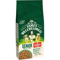 James Wellbeloved Senior Dry Dog Food Chicken & Rice 15kg x1 bag