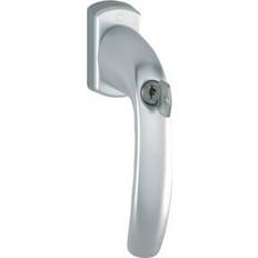 Door Stops Hoppe Fenstergriff NY 0810S/U10 TBT1 Alu.F9016 Verkehrsweiß 32mm