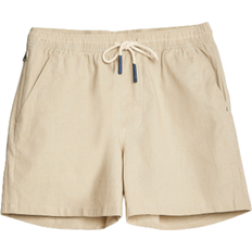 Beige - Herr Shorts Oas Linen Shorts - Beige