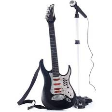 Electric Guitar with Microphone & Stand
