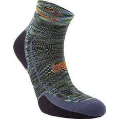 Hilly Active Minimum Cushioning Quarter Socks - Chameleon/Black